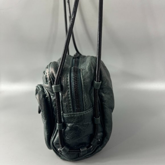 Alexander Wang Brenda Chain Shoulder Bag, Green Washed Look - Picture 4 of 15